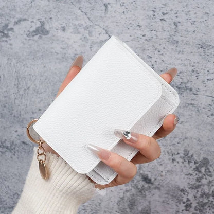Purpose-Built Women Leather Keychain Wallet for Everyday Use