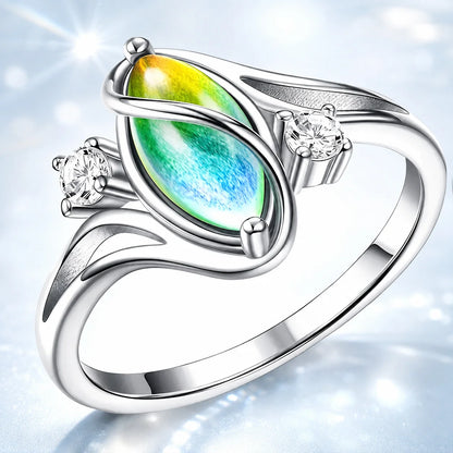 Distinctive 925 Sterling Silver Rainbow Moonstone