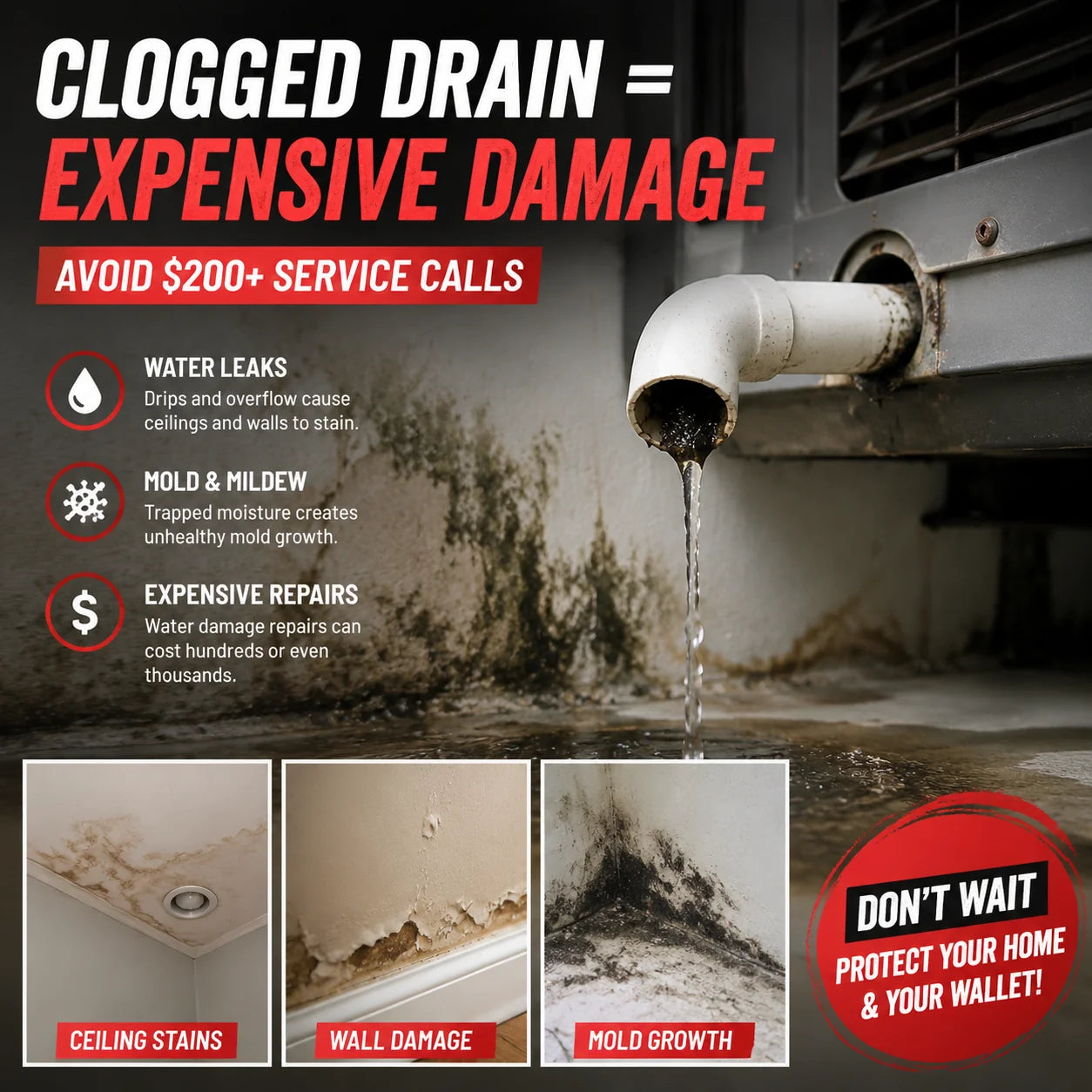 Vehicle-Ready Clear Your AC Drain in Minutes – No Plumber