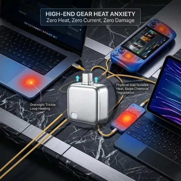 Smart 140W Auto-Eject Charger for Ultimate Battery Health