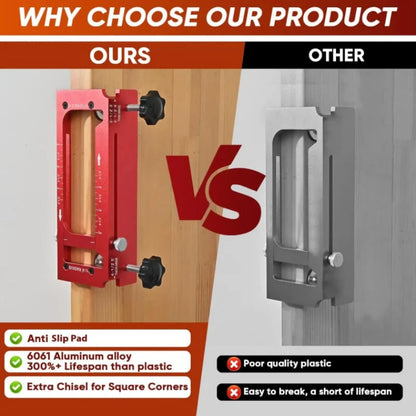 Adjustable Jig for Routing Door Hinge Mortises
