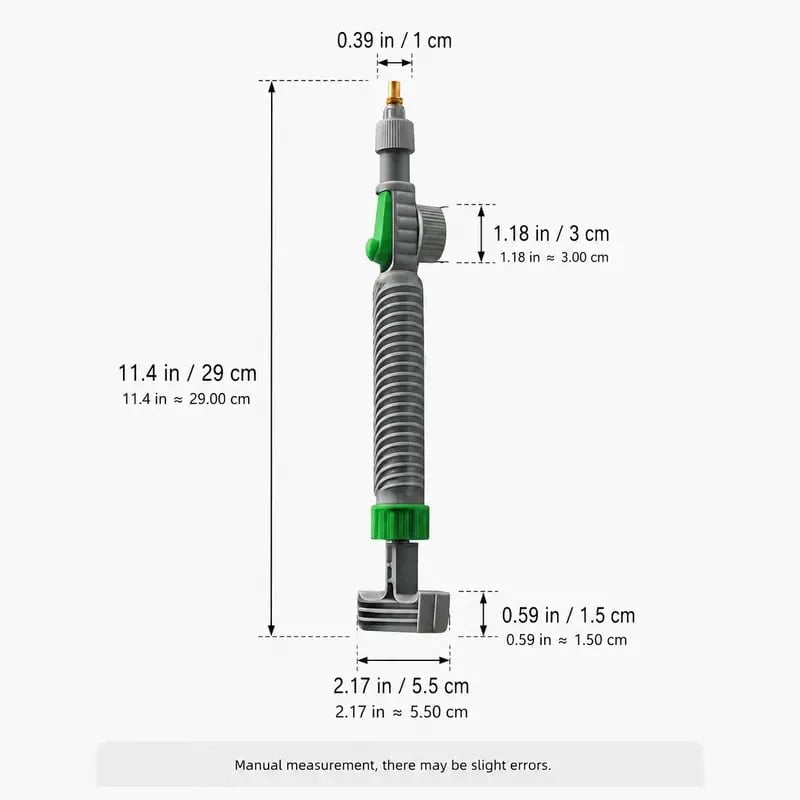 Purpose-Built Reusable Bottle Pressure Sprayer – 2-Mode Plant