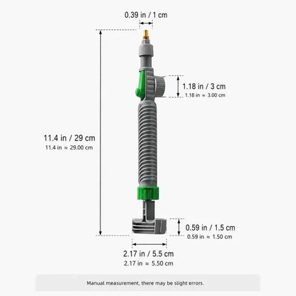 Purpose-Built Reusable Bottle Pressure Sprayer – 2-Mode Plant