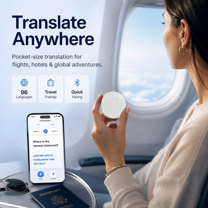 Purpose-Built AI Pocket Translator – Real-Time Two-Way Voice