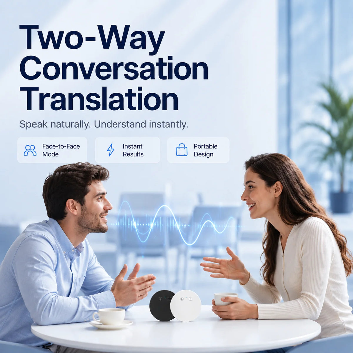 Purpose-Built AI Pocket Translator – Real-Time Two-Way Voice