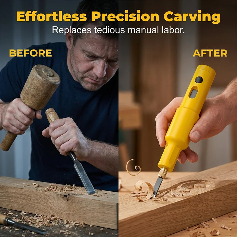 Vehicle-Ready All-in-One Electric Carving Tool Set Precise, powerful