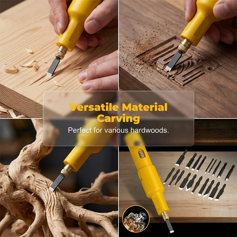 Vehicle-Ready All-in-One Electric Carving Tool Set Precise, powerful