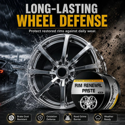 Vehicle-Ready All-in-One Wheel Care & Restoration Paste for Garage Use