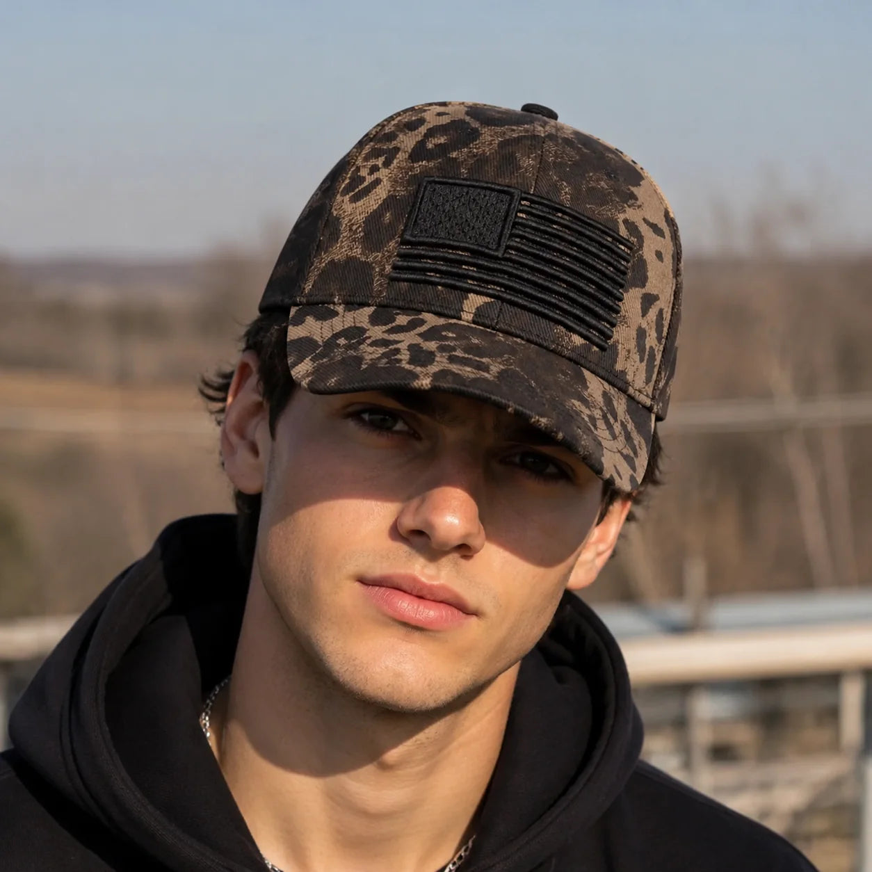 Distinctive American Flag Baseball Cap for Everyday Wear