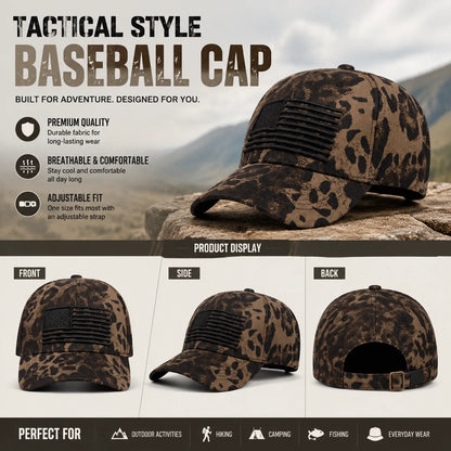 Distinctive American Flag Baseball Cap for Everyday Wear