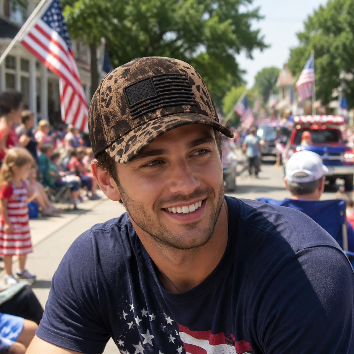 Distinctive American Flag Baseball Cap for Everyday Wear