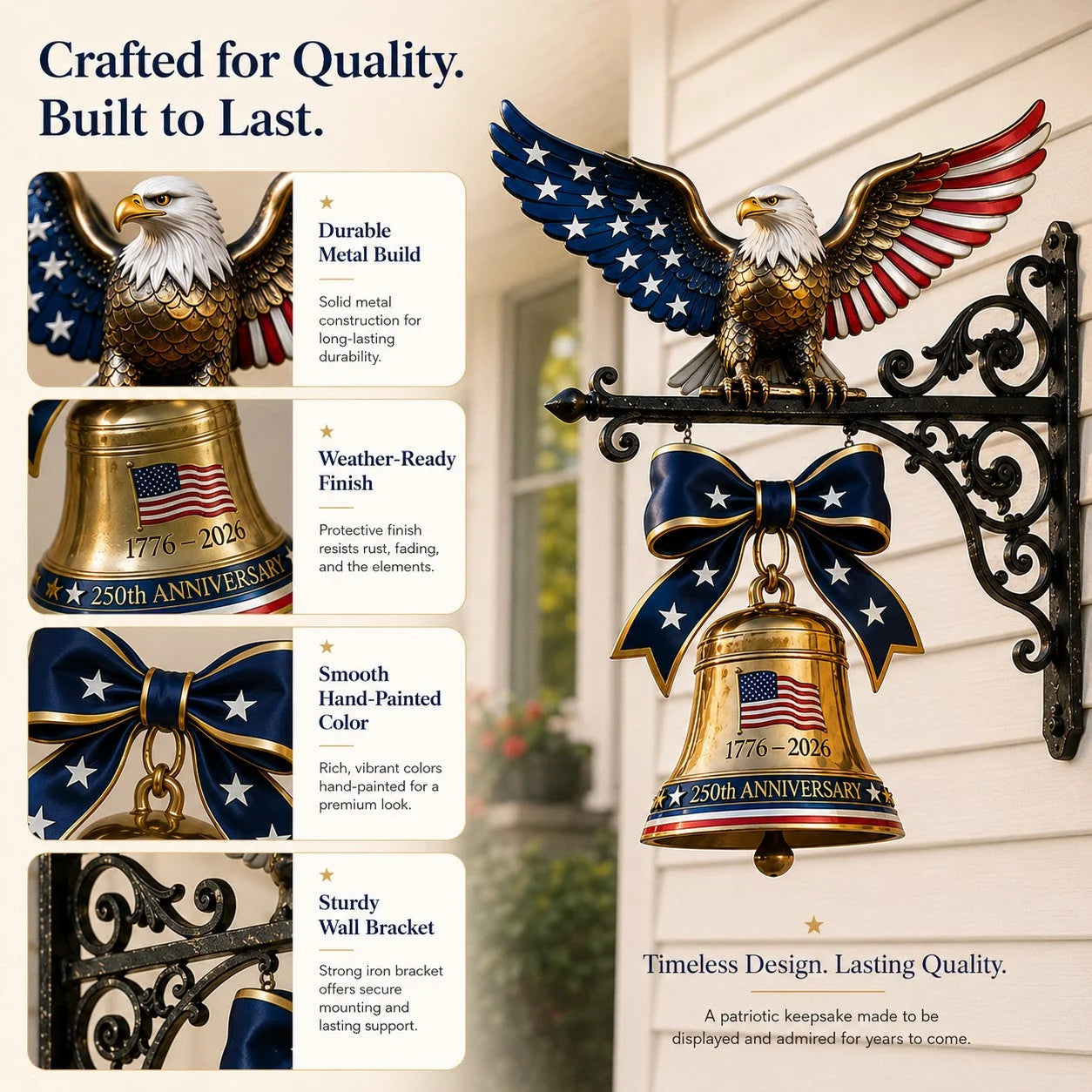 Distinctive Ring in the Semiquincentennial: 1776- "Spirit of Liberty"