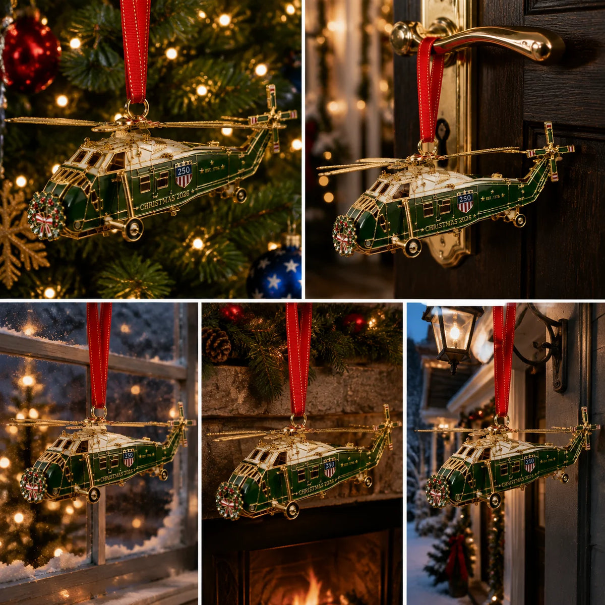 Purpose-Built 250th Anniversary Edition Helicopter