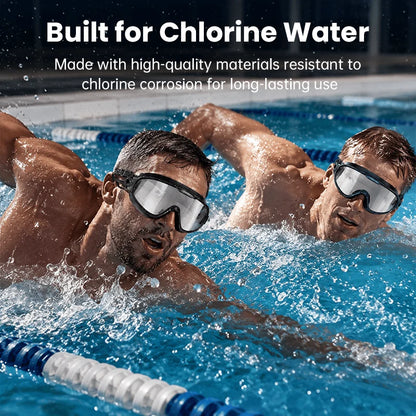 Purpose-Built Anti-Fog Pro-Grade Adult Swim Goggles for Everyday Use