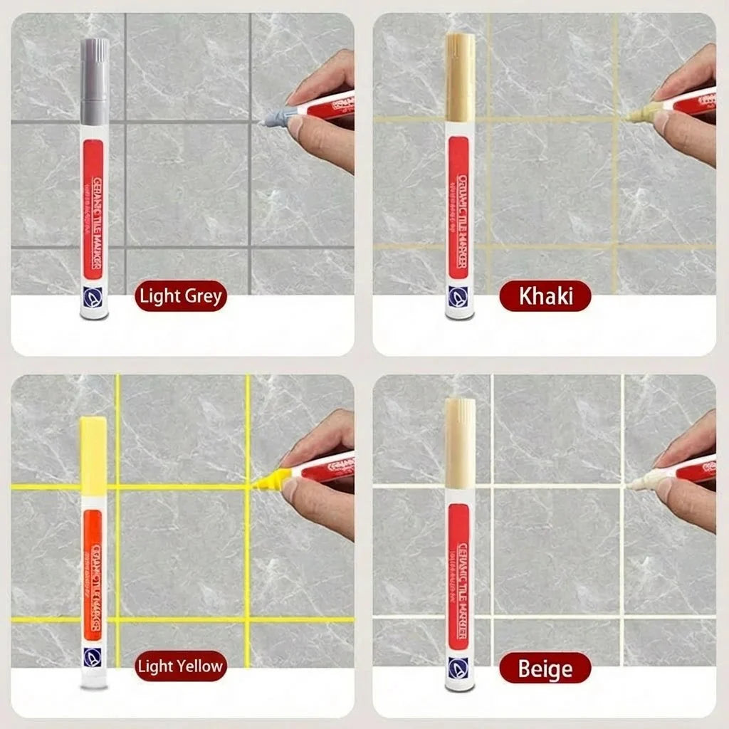 Purpose-Built Anti-Mould & Waterproof Joint Pen for Ceramic