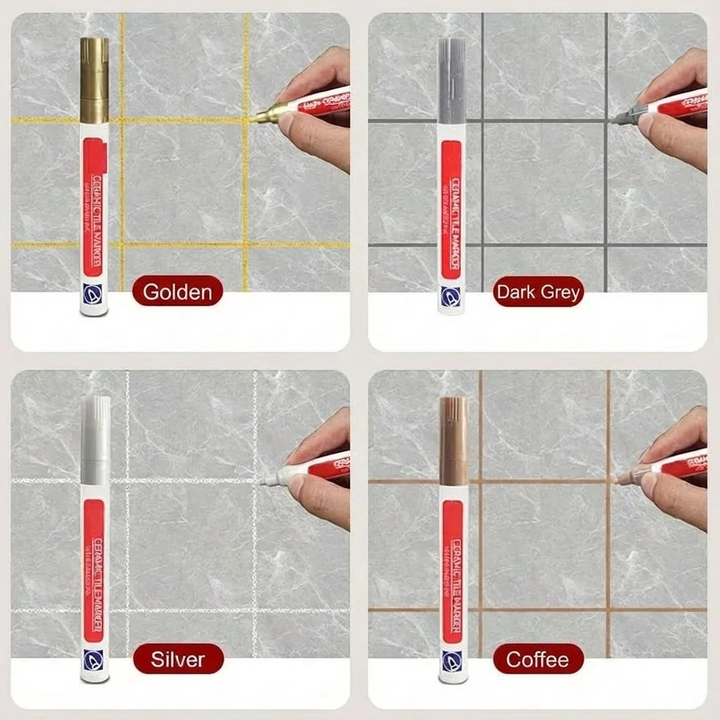 Purpose-Built Anti-Mould & Waterproof Joint Pen for Ceramic