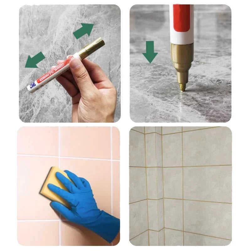 Purpose-Built Anti-Mould & Waterproof Joint Pen for Ceramic
