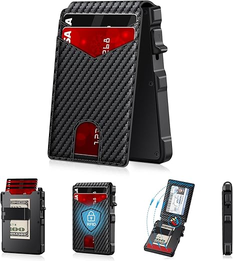 Vehicle-Ready on the – RFID Blocking Minimalist Pop-Up Wallet