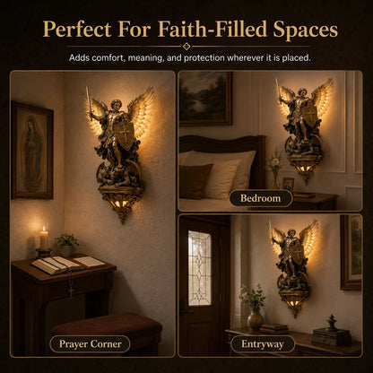 Convenient Divine Archangel Wall Light – & Faith for Everyday Setup