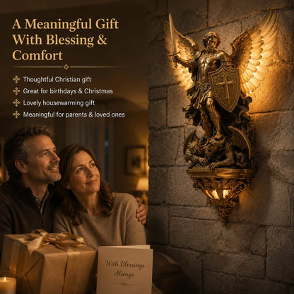 Convenient Divine Archangel Wall Light – & Faith for Everyday Setup