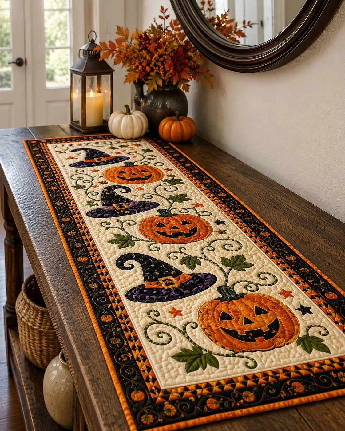 Purpose-Built 2-in-1 & Fall Autumn Spell Quilted Table