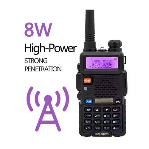 Purpose-Built UV-5R Dual Band Ham Radio – Stay Connected