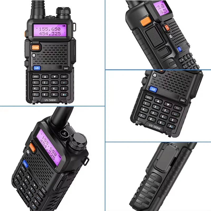 Purpose-Built UV-5R Dual Band Ham Radio – Stay Connected
