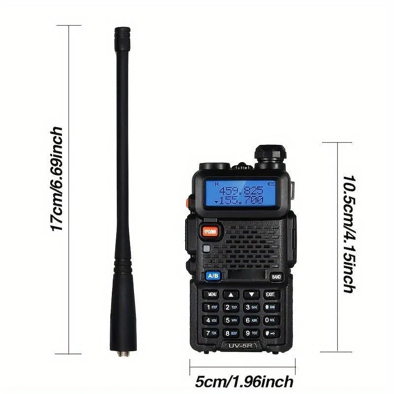 Purpose-Built UV-5R Dual Band Ham Radio – Stay Connected