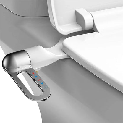 Non-Electric Dual Nozzle Bidet with Self-Cleaning Function