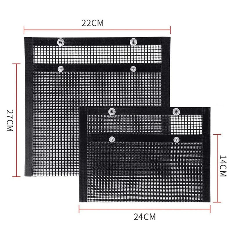 Reusable Non-Stick BBQ Grill Mesh Bag
