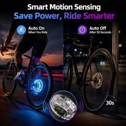 Decorative Bicycle Wheel Spoke LED Light for Focused Lighting