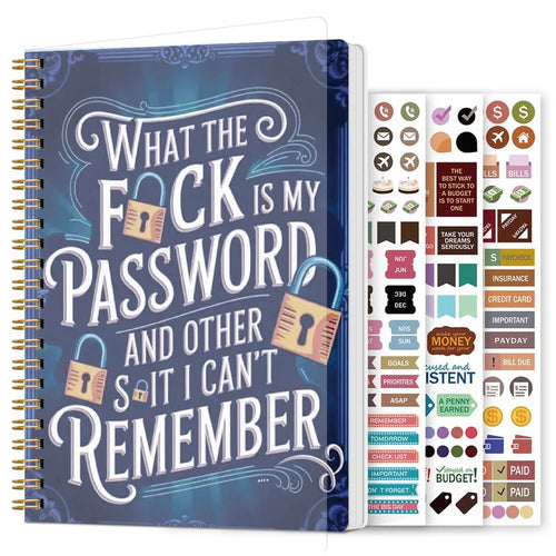 Hands-On Password Notebook – Security Phrases for Creative Play