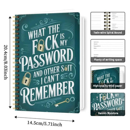 Hands-On Password Notebook – Security Phrases for Creative Play