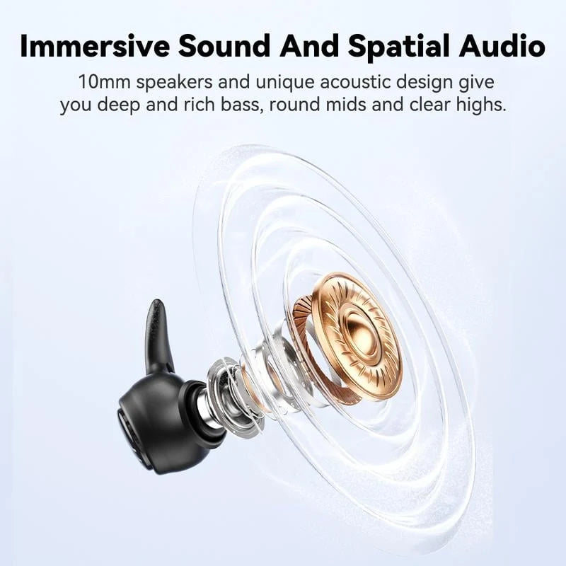Low-Profile Bluetooth Earbuds Designed for Sleep Listening