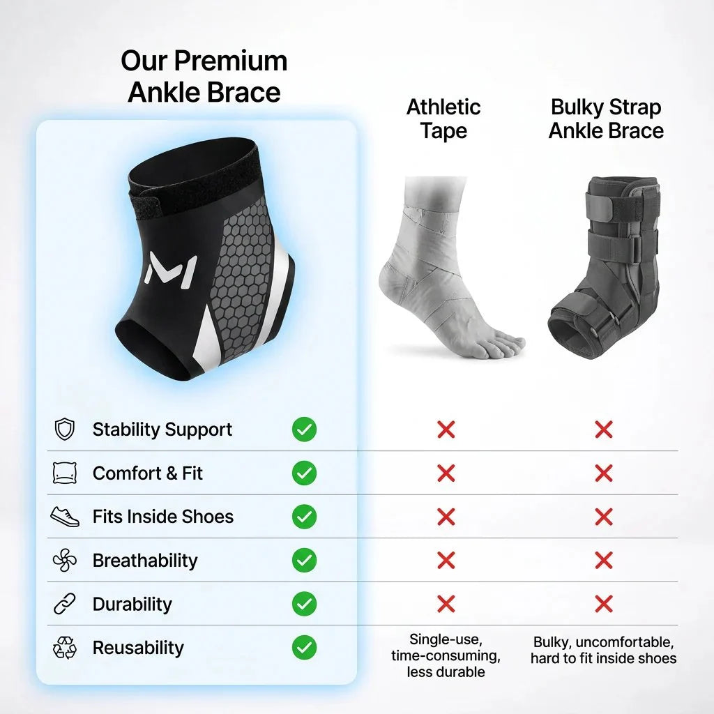 Purpose-Built Summer -Ultra Thin Breathable Ankle Support