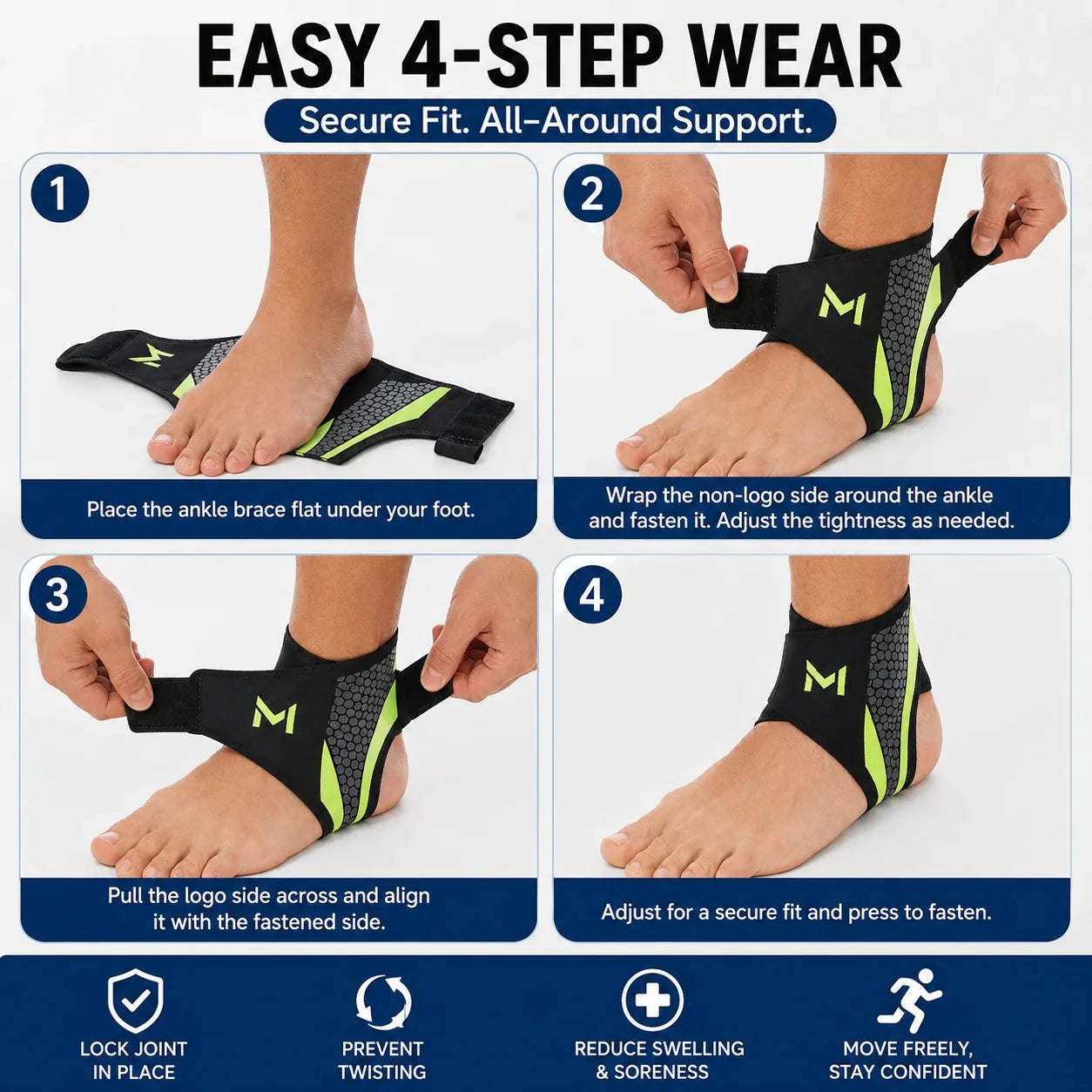 Purpose-Built Summer -Ultra Thin Breathable Ankle Support