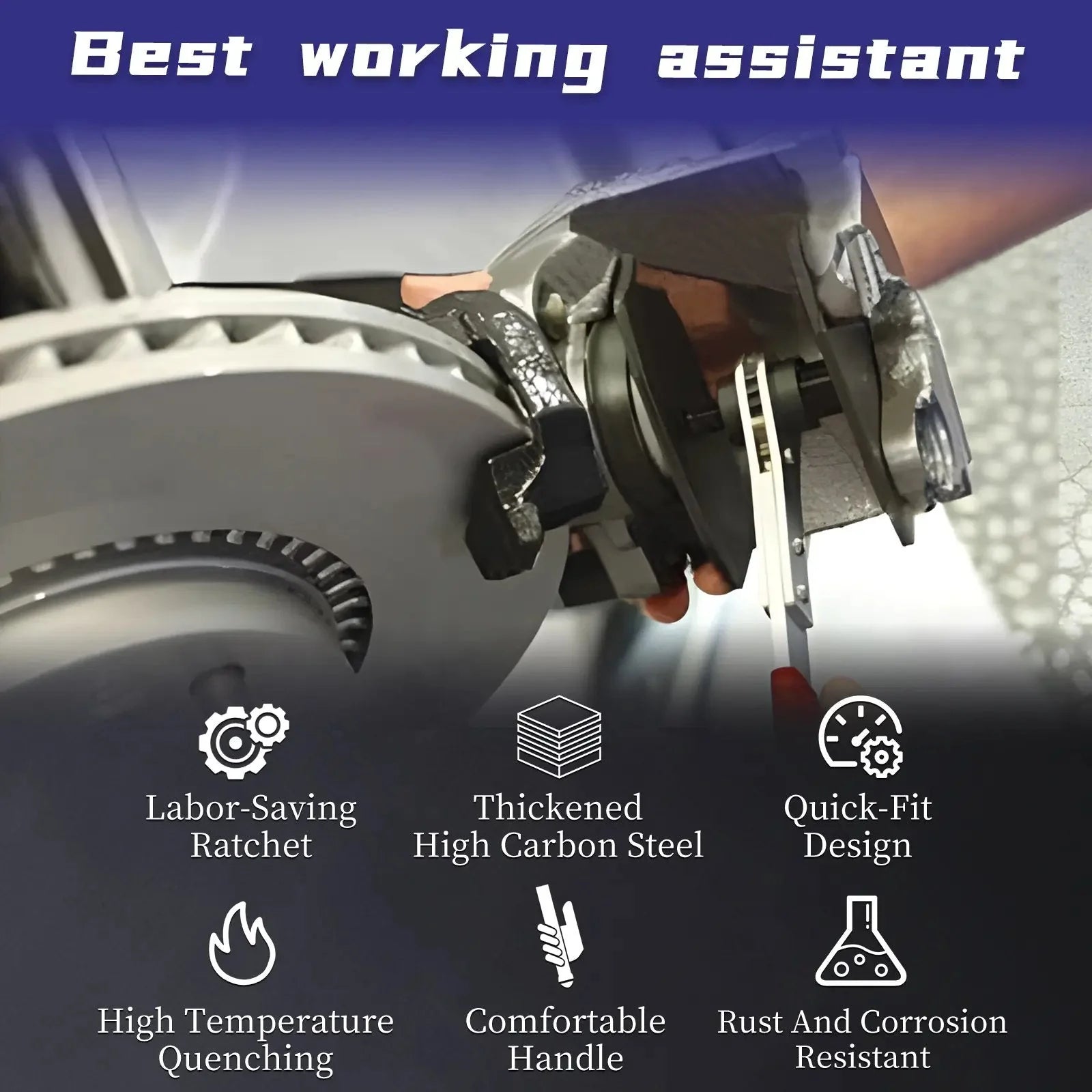 Workshop-Ready Brake Caliper Piston Press Tool for Single, Dual &