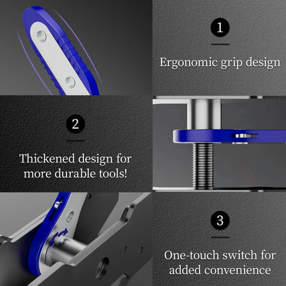 Workshop-Ready Brake Caliper Piston Press Tool for Single, Dual &