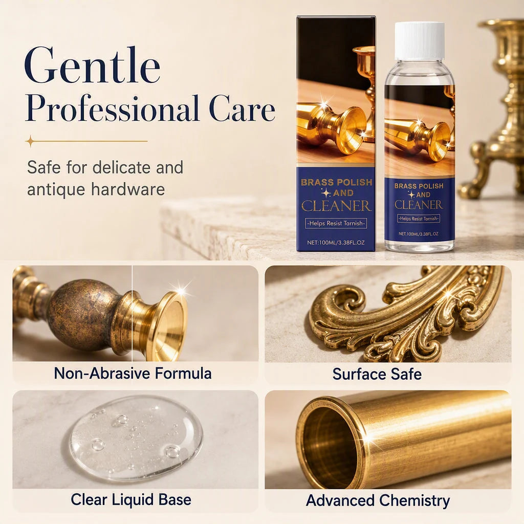 Easy-Care TARNISHED BRASS FIX IT FAST Polish & Cleaner – Removes
