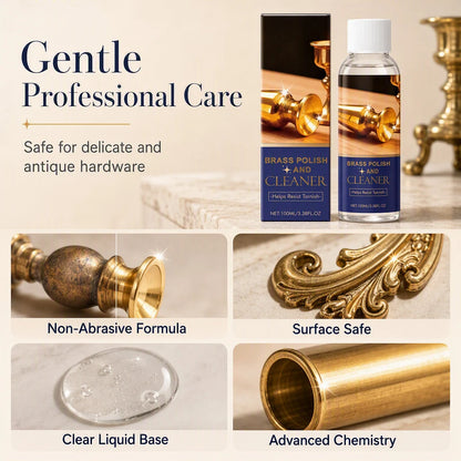 Easy-Care TARNISHED BRASS FIX IT FAST Polish & Cleaner – Removes