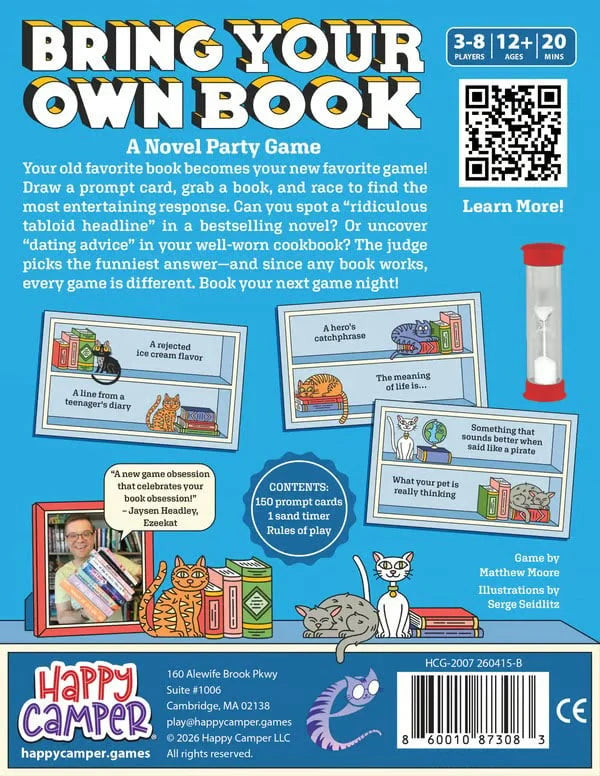 Hands-On Bring Your Own Book: A Novel Party Game for Creative Play