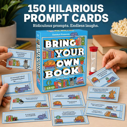 Hands-On Bring Your Own Book: A Novel Party Game for Creative Play