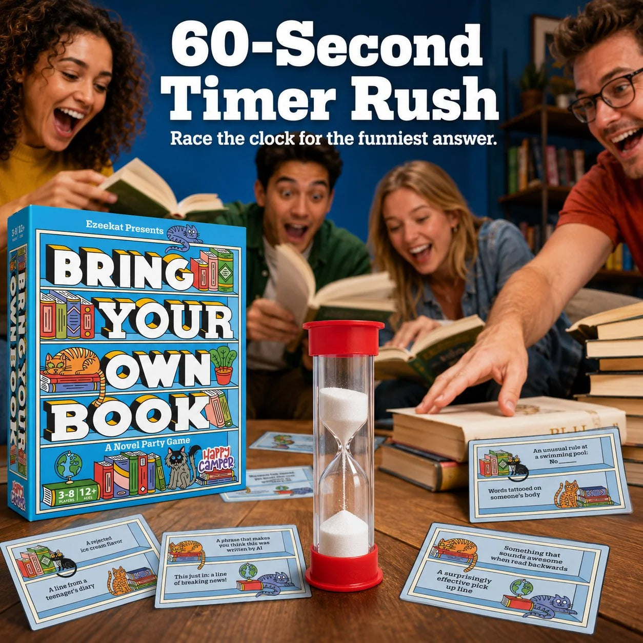 Hands-On Bring Your Own Book: A Novel Party Game for Creative Play