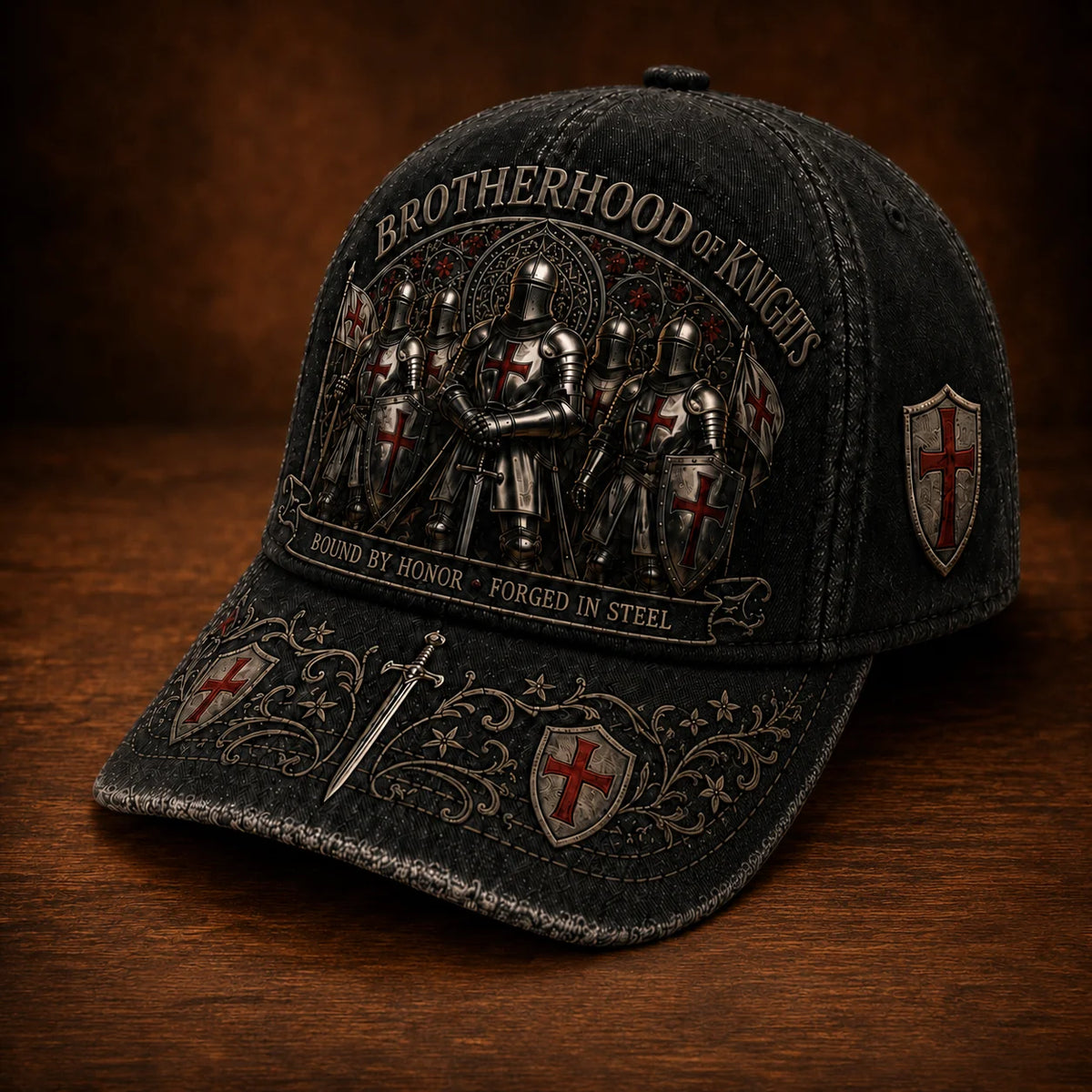 Distinctive Brotherhood Of Knights Honor Cap Honor Medal With Every