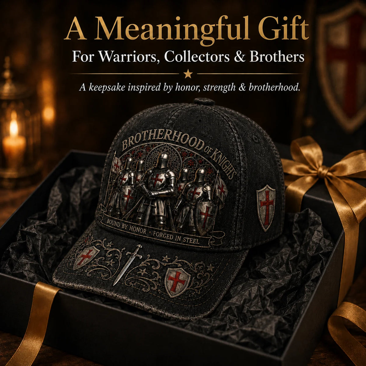 Distinctive Brotherhood Of Knights Honor Cap Honor Medal With Every
