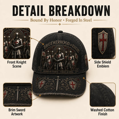 Distinctive Brotherhood Of Knights Honor Cap Honor Medal With Every