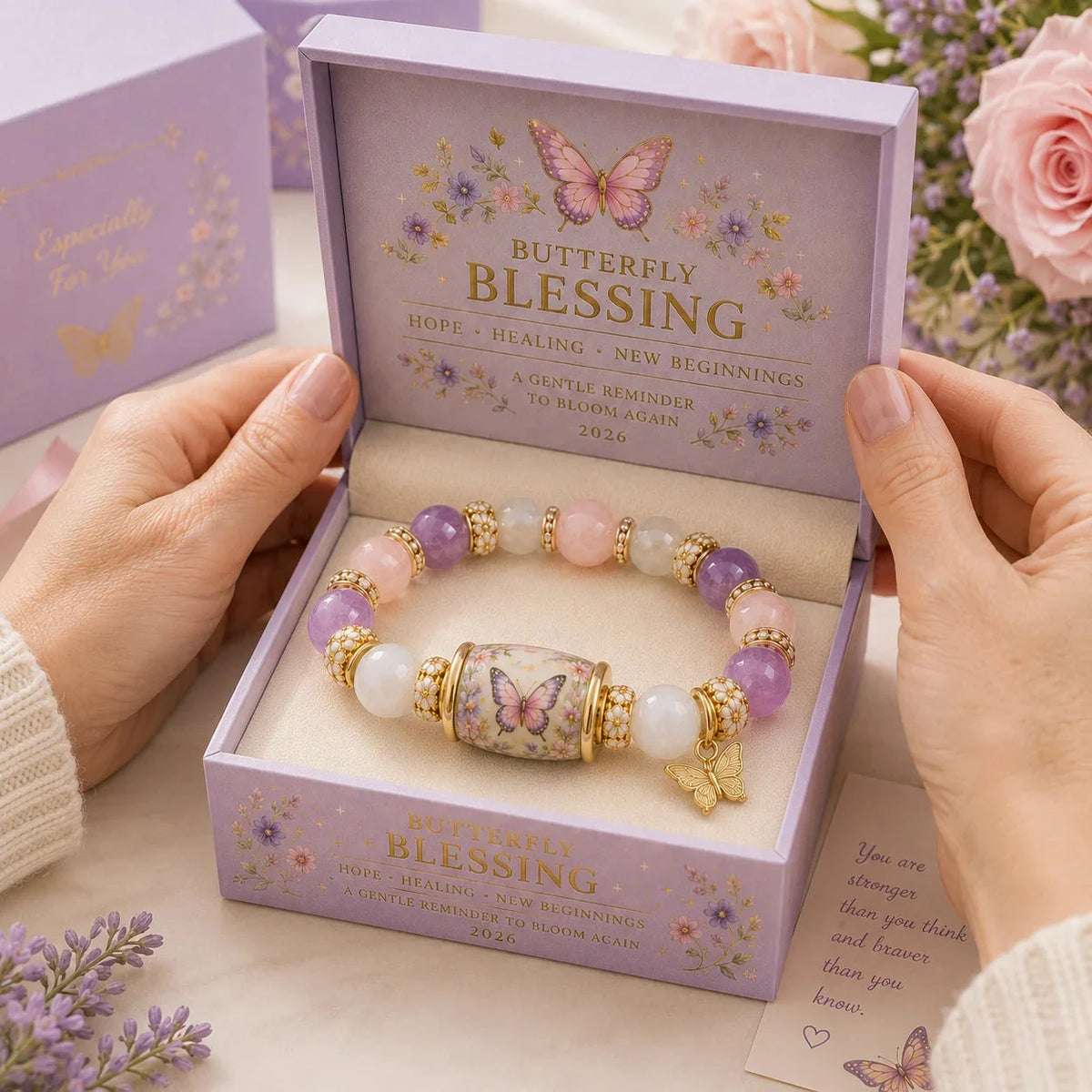 Distinctive Butterfly Blessing Bracelet – Bracelet