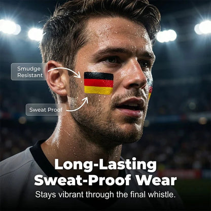 Instant Flag Face Paint Stick for Game Day & Events
