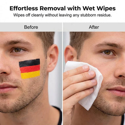 Instant Flag Face Paint Stick for Game Day & Events