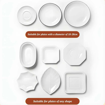 Reusable Expandable Aluminum Foil Food Covers for Bowls and Plates